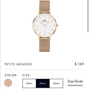 Daniel Wellington Petite Rose 32mm